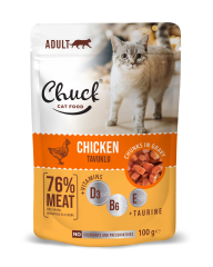 Chuck Kedi Tavuklu 24 Adet 100 g Pouch