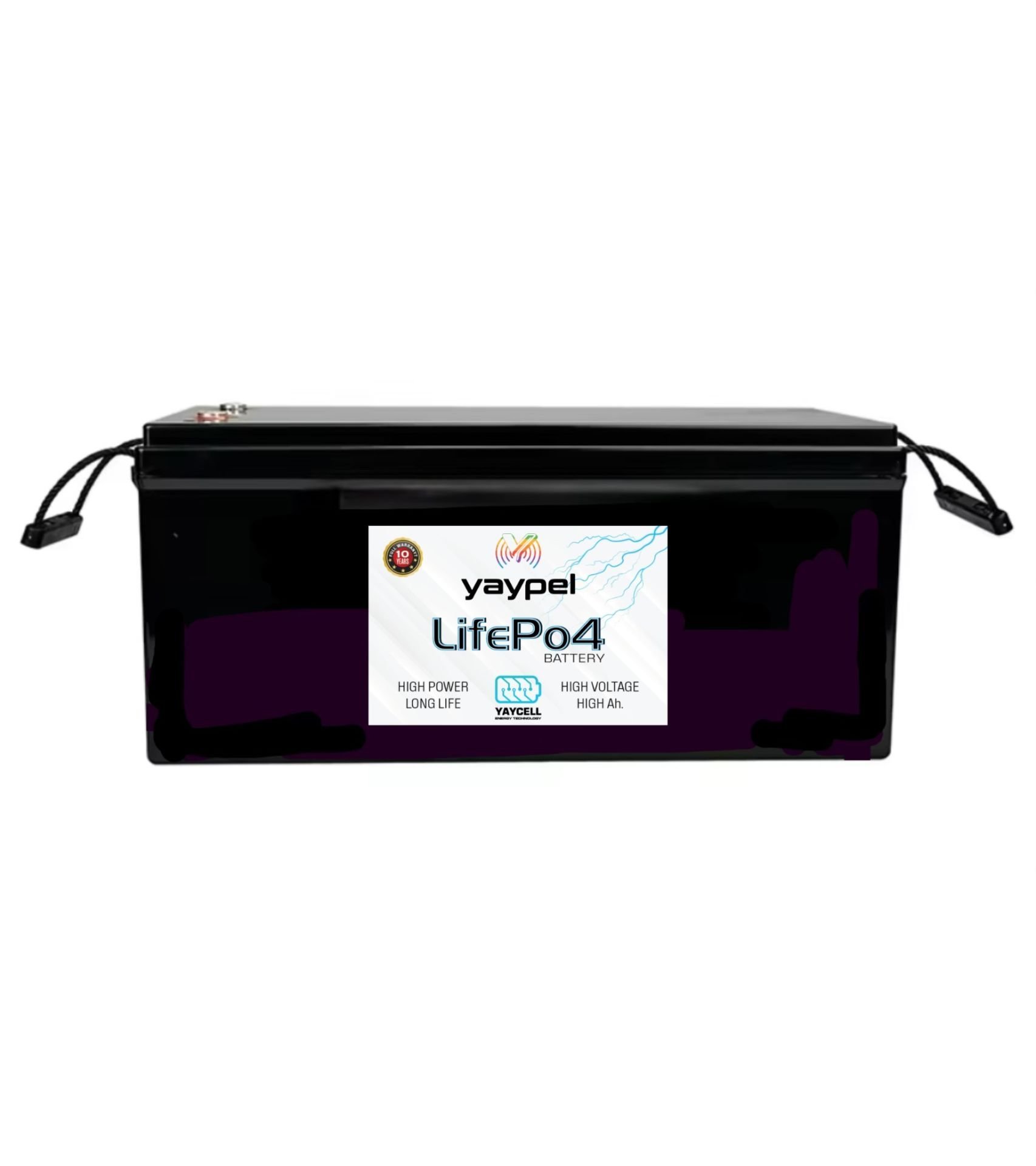 25.6V 200Ah LiFEPO4 Batarya 6000 Cycle + Ekran + Bluetooth