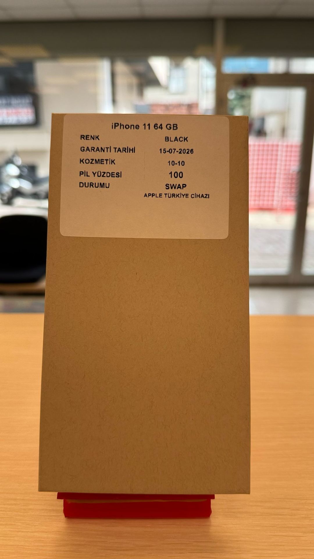 IPhone Sıfır Swap 11 Siyah 64 GB