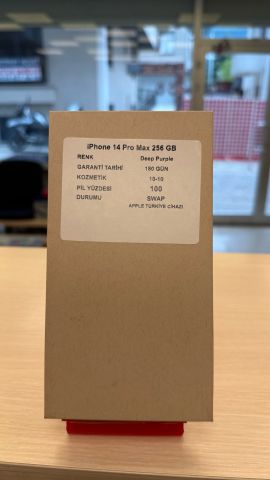 IPhone Sıfır Swap 14 Pro Max Mor 256 GB