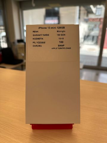 IPhone Sıfır Swap 13 Mini Siyah 128 GB
