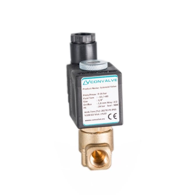 Solenoid Valf, Normalde Kapalı MSV-14-NC