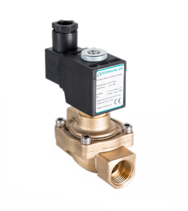 Solenoid Valf, Normalde Kapalı MSV-34-NC