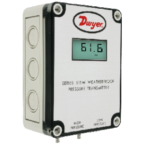 Fark Basınç Transmitteri 0-1500pA 616W-2-LCD