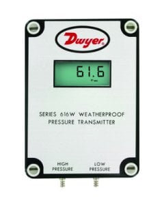 Fark Basınç Transmitteri 0-25000pA 616W-6-LCD