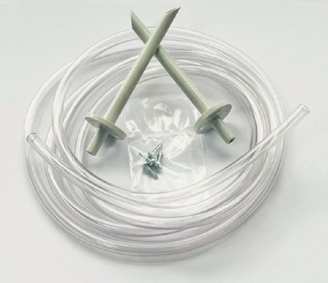 MKS481 Kurulum kiti, 2 plastik statik basınç ucu ve 7 '(2,1 m) PVC boru