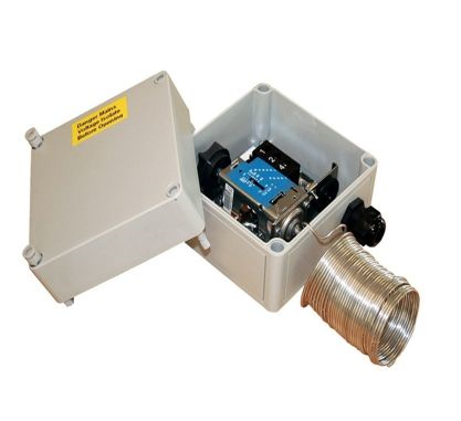 Donma koruma termostat, Kanal tipi, -30/ 10°C, 6m kapiler'li, manuel reset, IP65