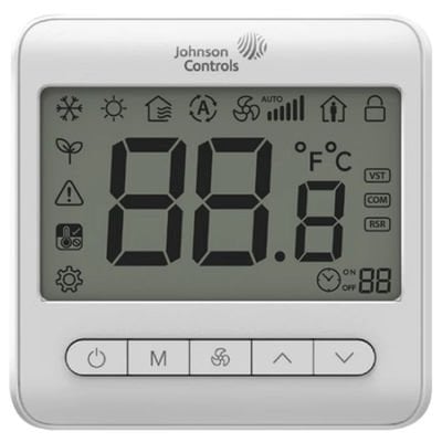 T7700-TF60-9KS0 - Johnson Controls Dokunmatik Ekran Fan Coil Termostatı