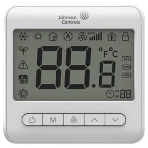 T7700-TF60-9KS0 - Johnson Controls Dokunmatik Ekran Fan Coil Termostatı
