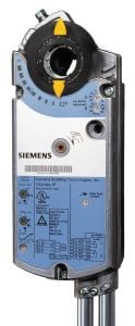 SIEMENS GCA161.1E Damper Motoru 24V Yay Geri Dönüşlü 18Nm Tork, Oransal Kontrol