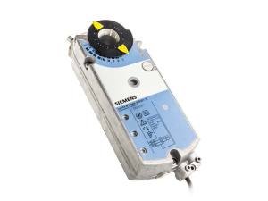 SIEMENS GBB336.1E 230V Yay Geri Dönüşsüz, 25Nm Tork, Yüzer Kontrol, Çift Yardımcı Kontaklı, Rotary Tip Damper Motoru
