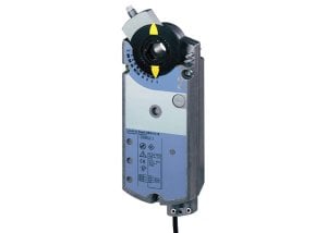 SIEMENS GIB161.1E 24V Yay Geri Dönüşsüz, 35Nm Tork Oransal Kontrol, Rotary Tip Damper Motoru