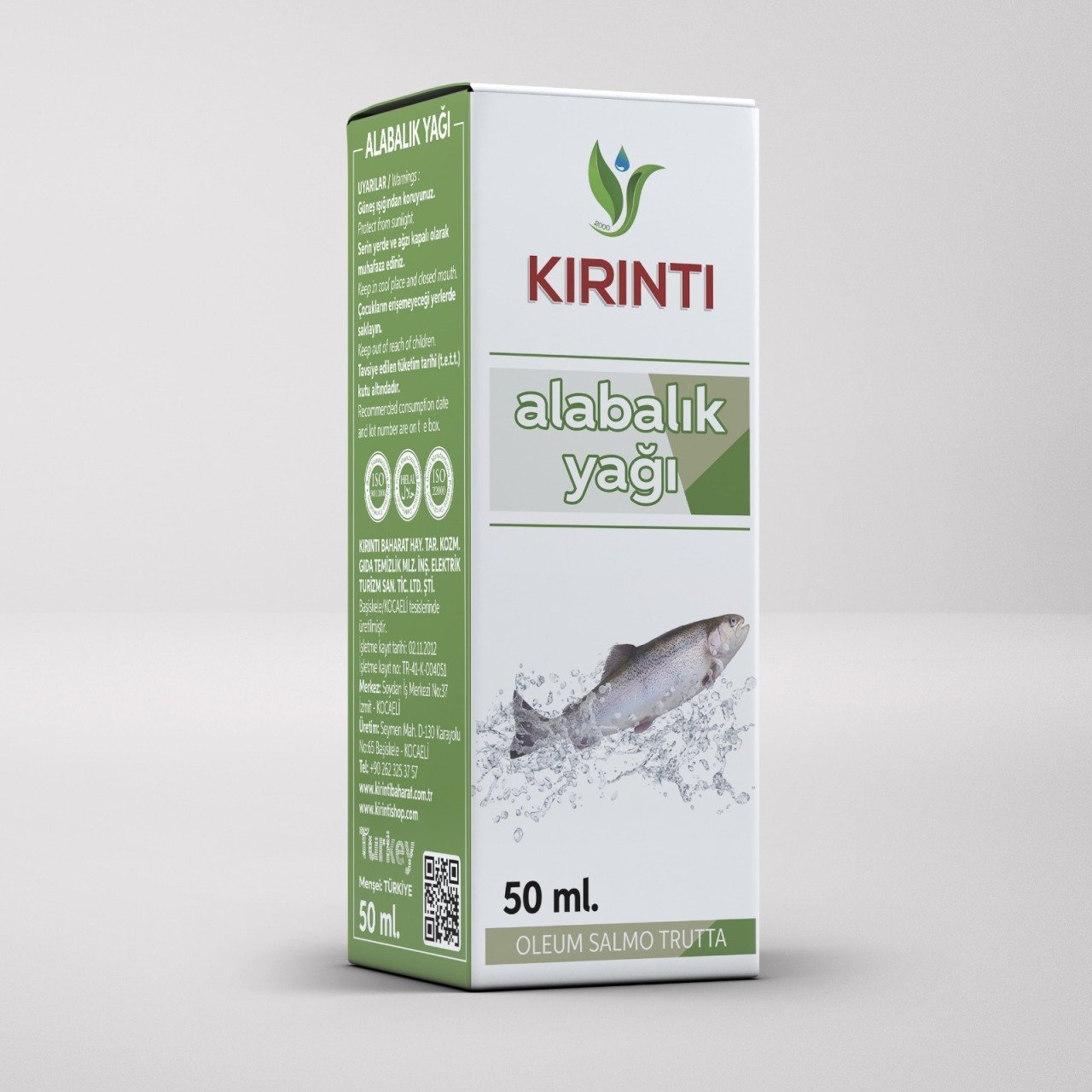 ALABALIK YAĞI 50 ml.