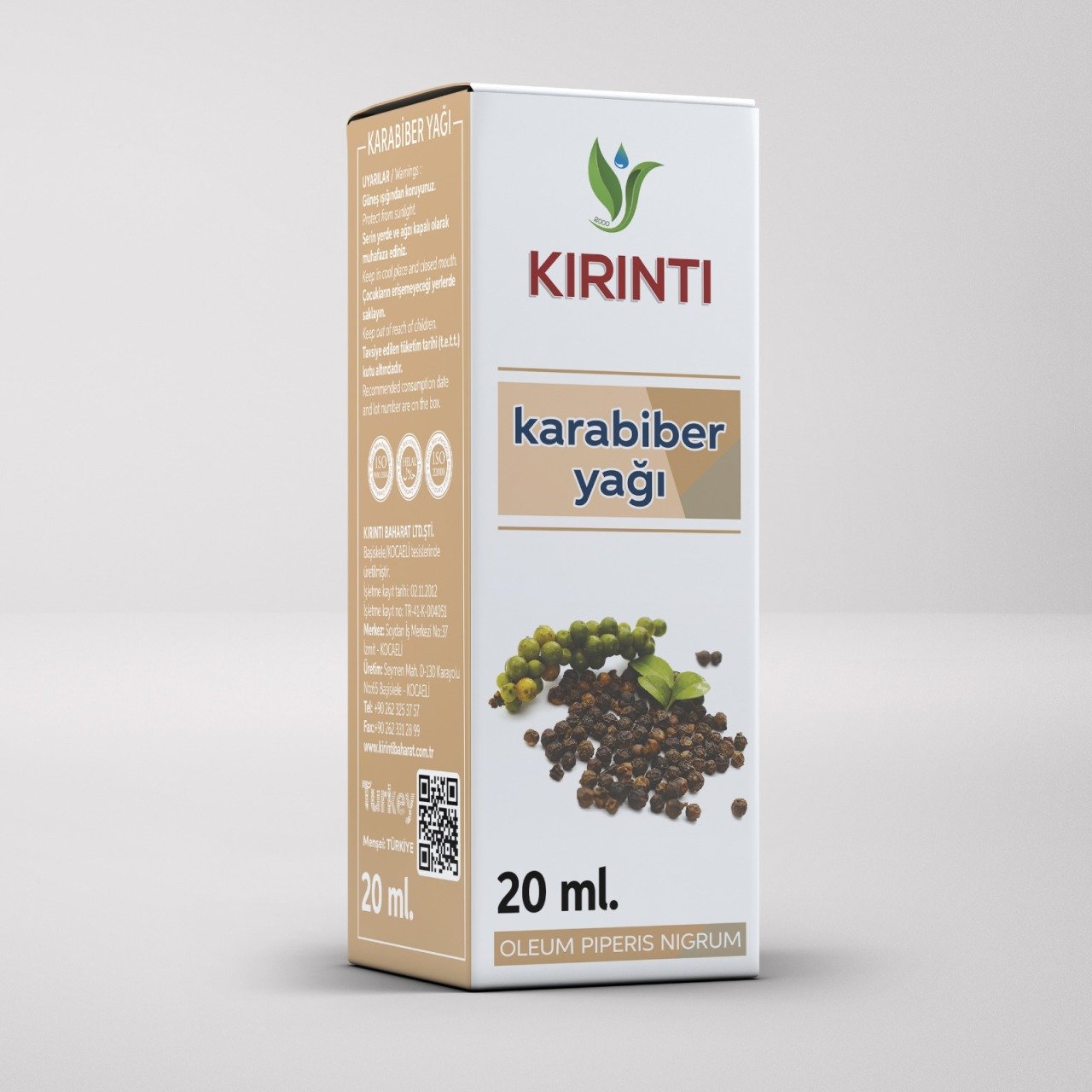 KARABİBER YAĞI 20 ML