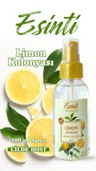 LİMON KOLONYASI 80 Derece 100 ml