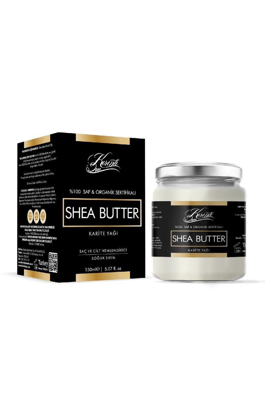 SHEA BUTTER 150 ml. SOĞUK SIKIM KARİTE YAĞI