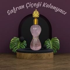 SAFRAN ÇİÇEĞİ KOLONYASI - 300 ML (NEMLENDİRİCİ ETKİLİ, OSMANLI KAPAKLI)