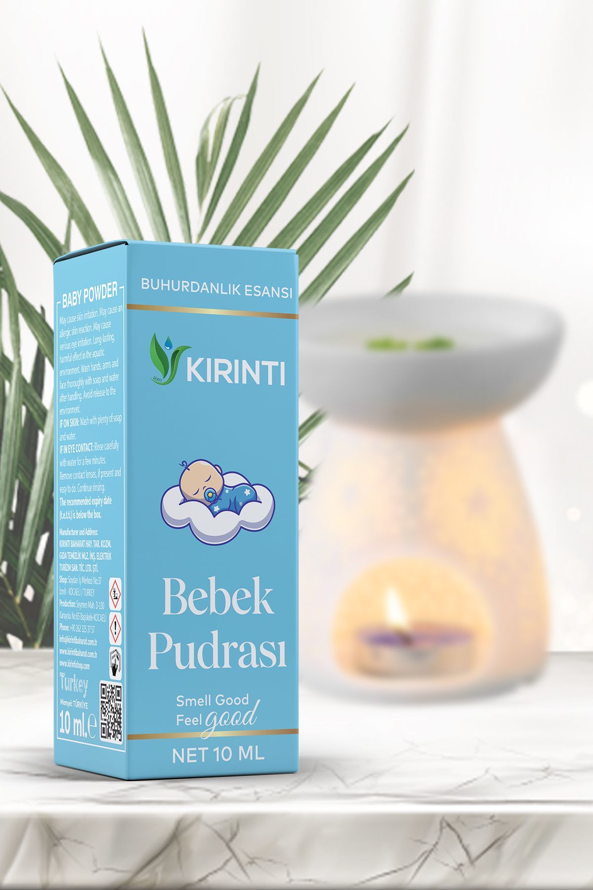 BEBEK PUDRASI KOKULU BUHURDANLIK ESANSI 10 ML