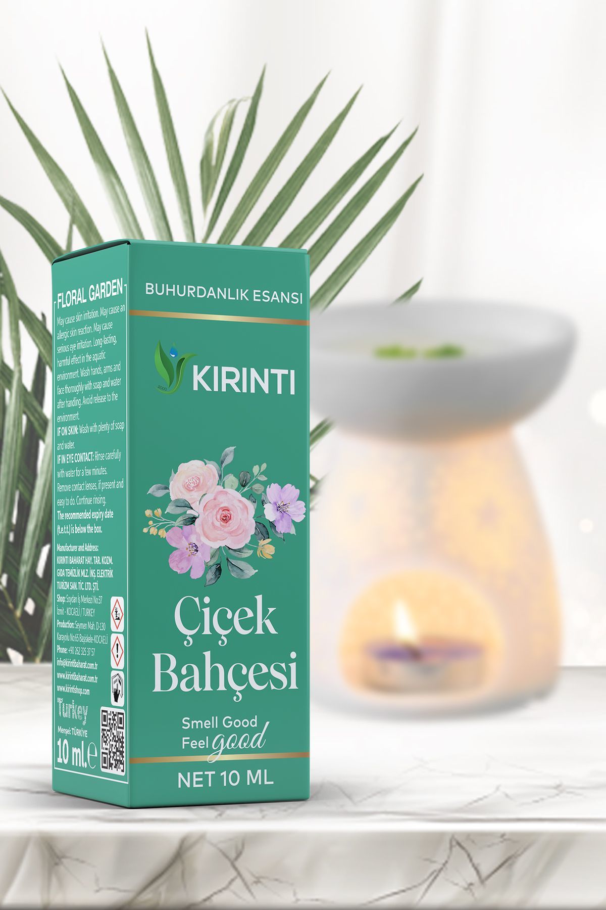 ÇİÇEK BAHÇESİ KOKULU BUHURDANLIK ESANSI 10 ML
