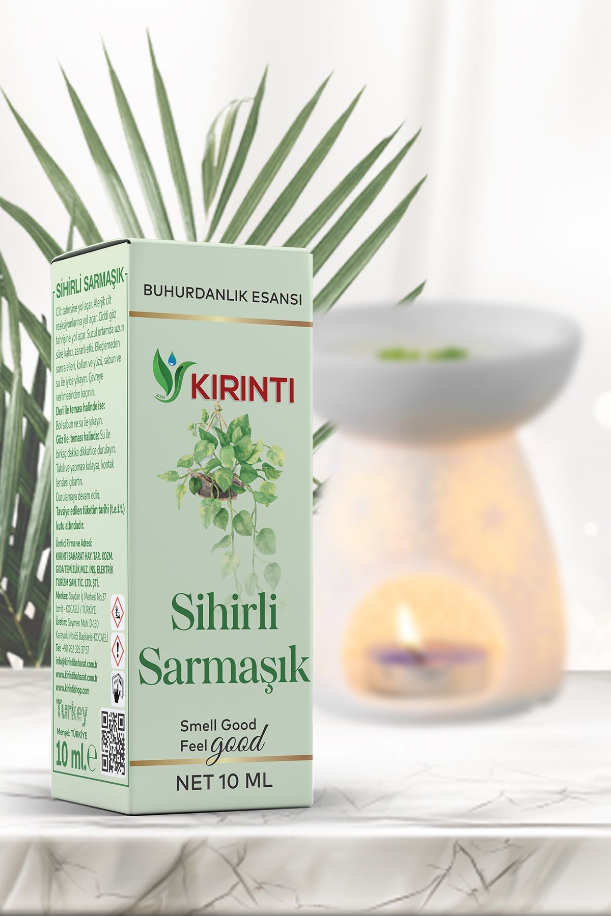 SİHİRLİ SARMAŞIK KOKULU BUHURDANLIK ESANSI 10 ML