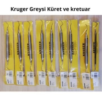 Greysi Küret Seti 9  Adet