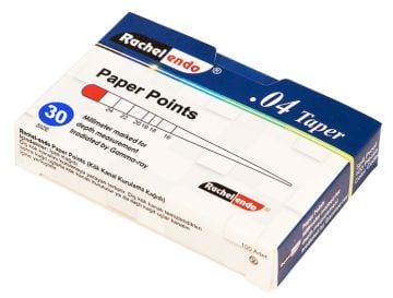 Rachel Endo Paper Points 0.04 Açılı Taper