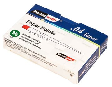 Rachel Endo Paper Points 0.04 Açılı Taper