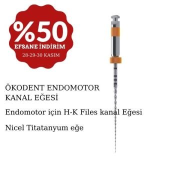 ÖKODENT ENDOMOTOR KANAL EĞESİ