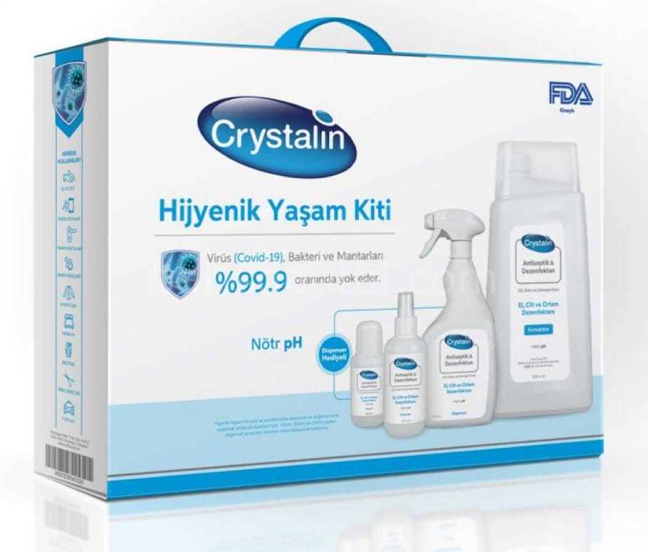 CRYSTALİN HİJYENİK YAŞAM KİTİ-AİLE BOYU