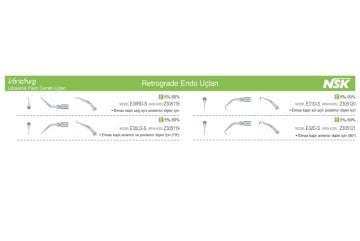 Piezo Cerrahi Retrograde Endo Uçları