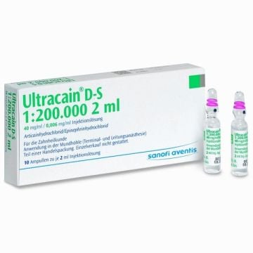 Ultracain Ds Ampul (20'li) ( Sipariş için Arayınız- Hekim Harici Satılmaz)
