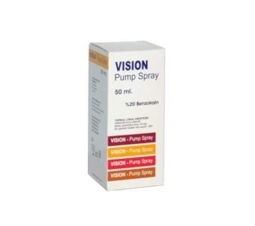 Vision Anestezi Pump Spray (50 ml) ( Sipariş için Arayınız- Hekim Harici Satılmaz)