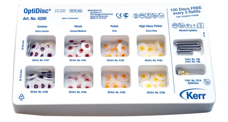 OptiDisc Kompozit Cila Diski Refil