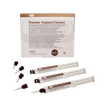 Premıer İmplant Cement İmplant Yapıştırma Simanı 3 Şırıngalı Kit