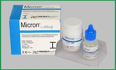 Micron Luting Cam İyonomer Yapıştırma Simanı