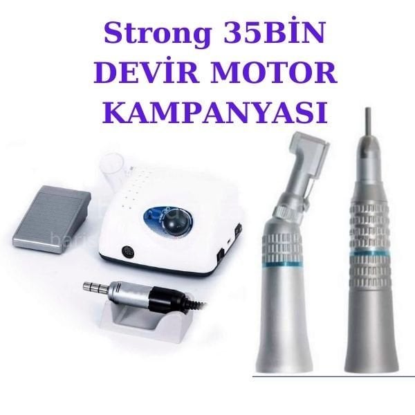 Strong 210 / Öğrenci Mikromotor seti /35000 Devir