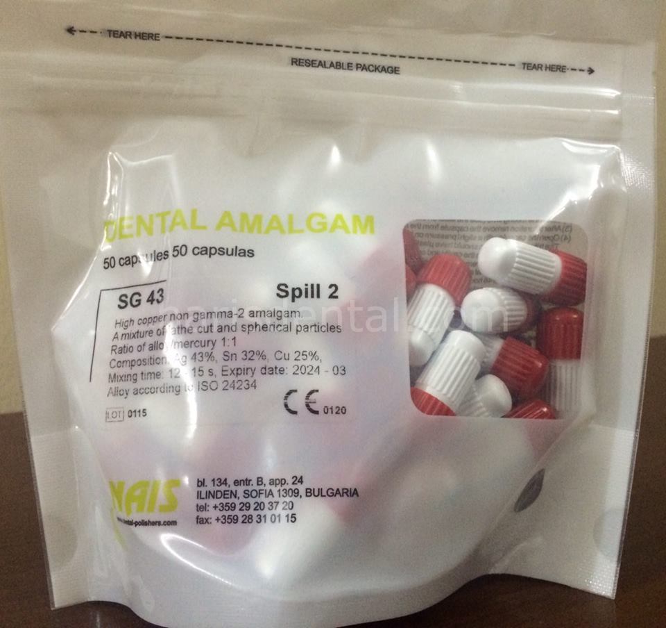 NAİS KAPSÜL AMALGAM 50 LİK Paket