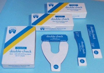 Doble-Cehck Artikülasyon kağıtları 5 Adet