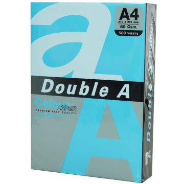 Double A Renkli Fotokopi Kağıdı  500 LÜ A4 80 GR Koyu Mavi