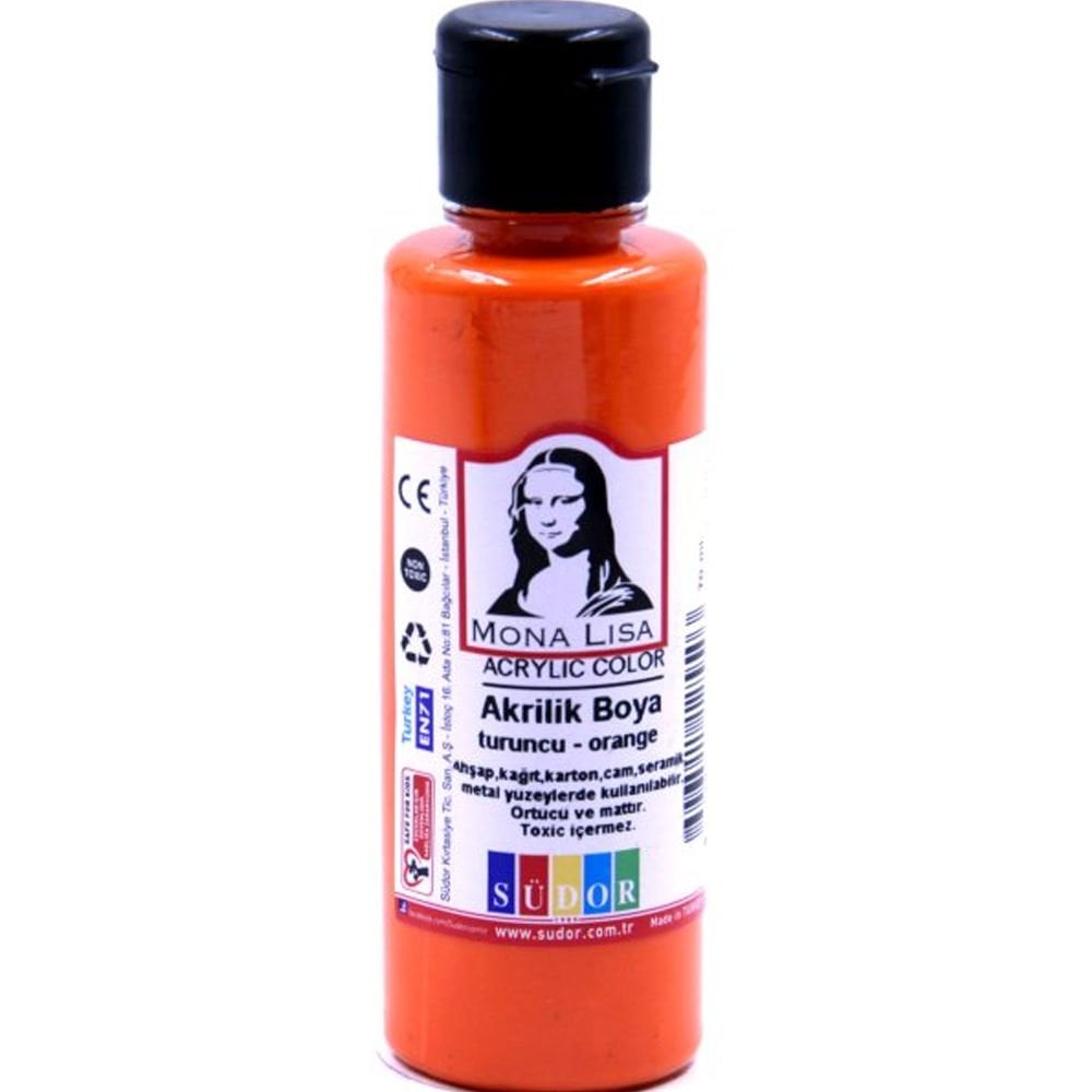 Monalisa Akrilik Boya 70 ML Turuncu SD150-02