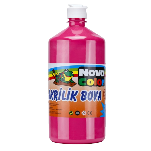 Nova Color Akrilik Boya 1 KG Pembe NC-230