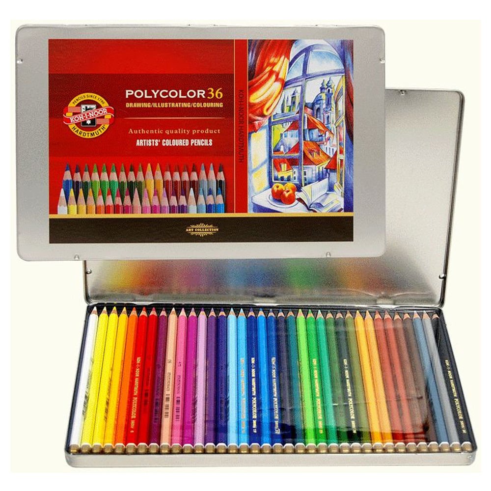 Koh-I Noor Set Of Artist´S ColouRed Pencils 3825 36