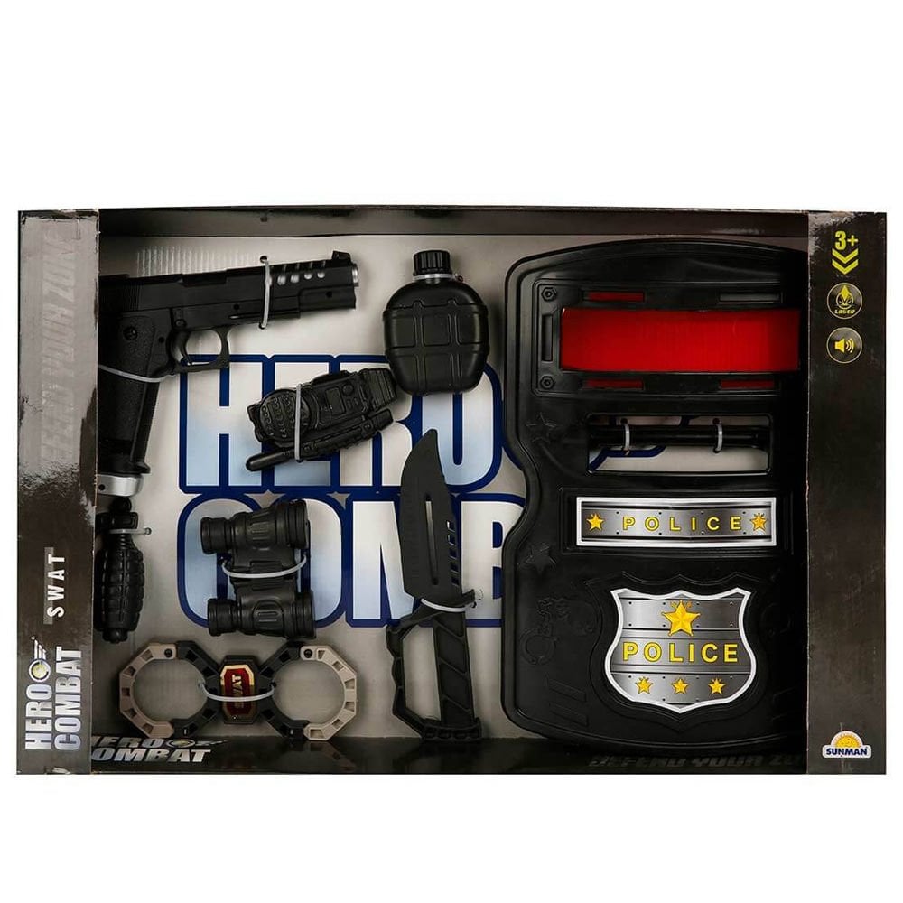 Sunman Hero Combat Swat Polis Set