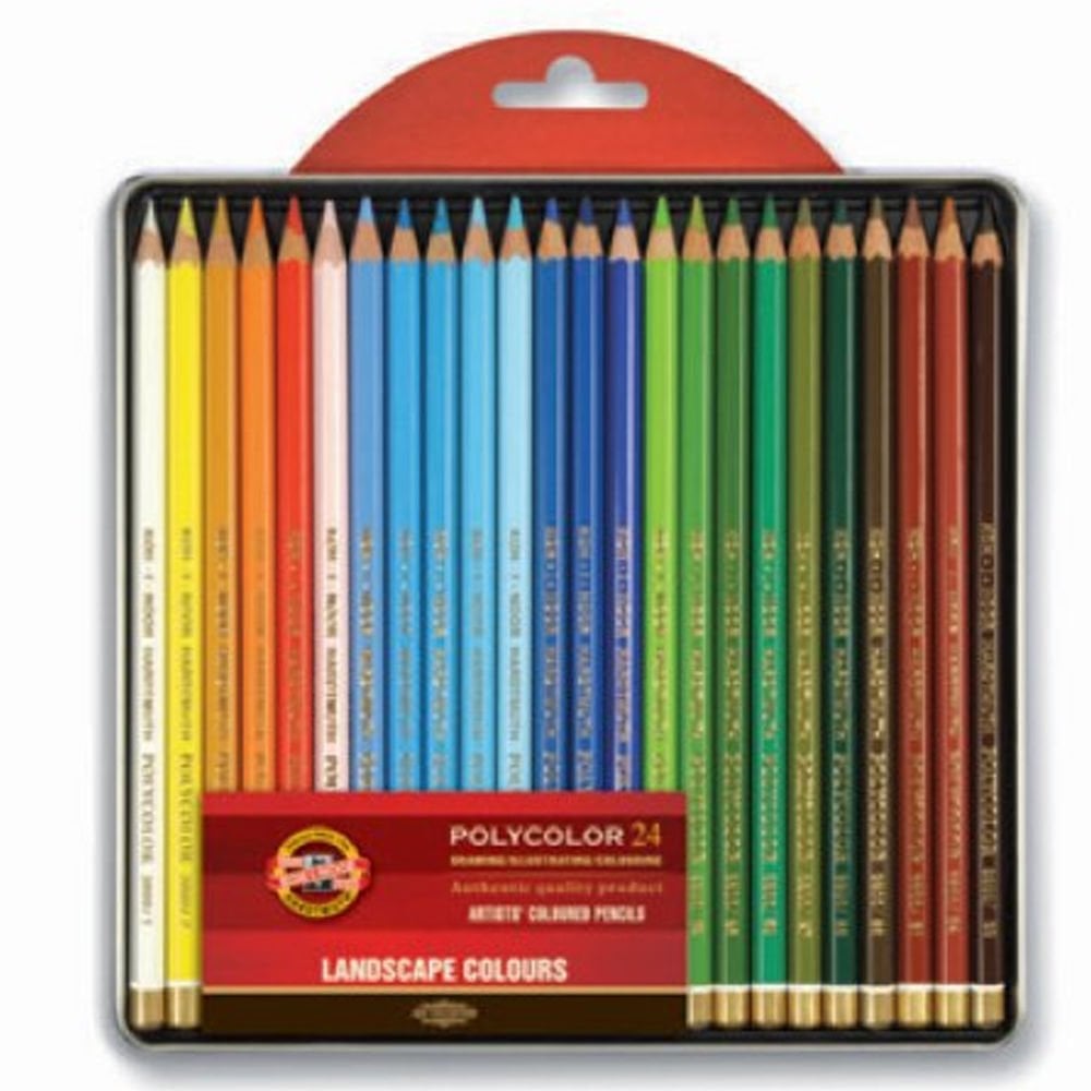 Koh-I Noor Set Of Artists ColouRed Pencils 3824