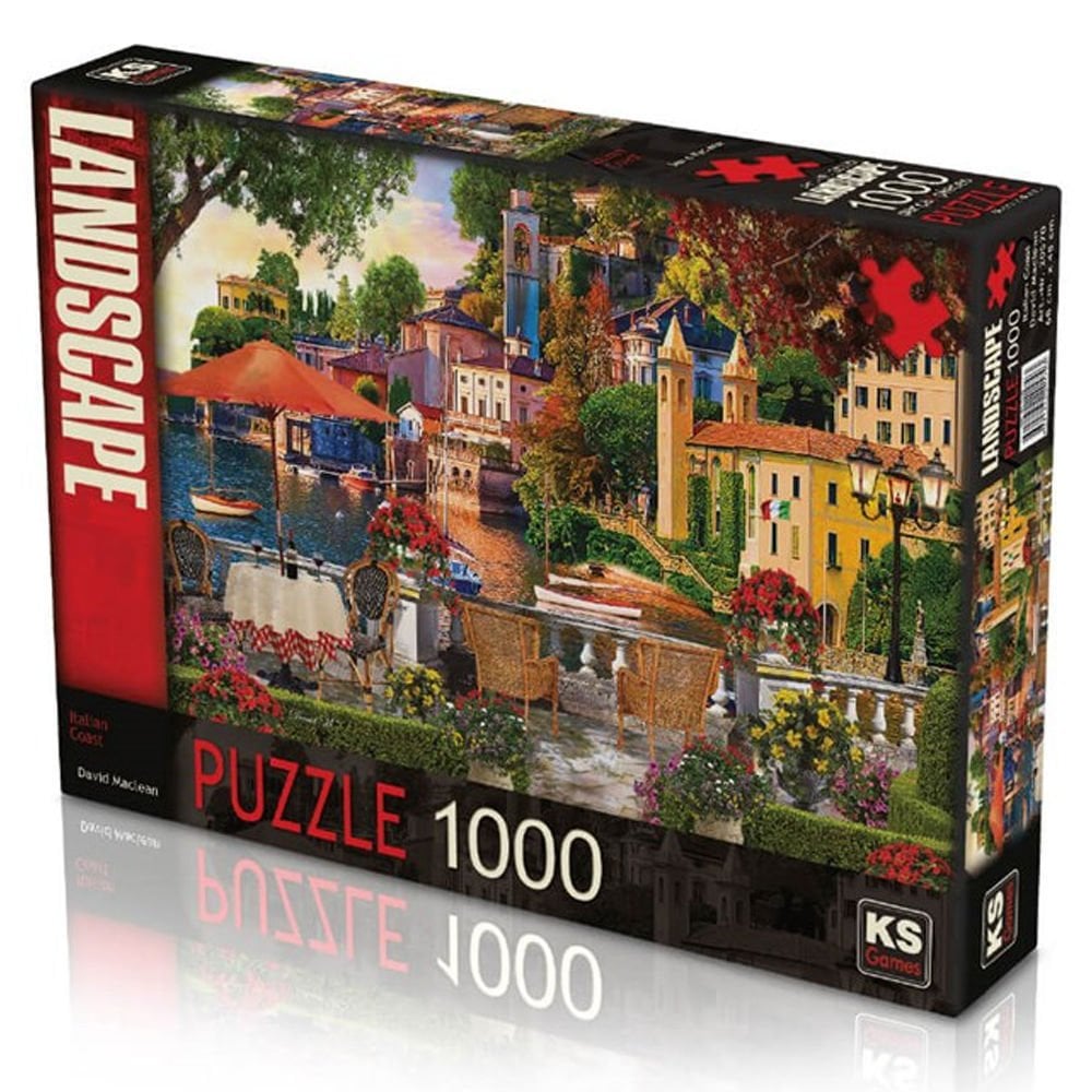 Ks Games Puzzle 1000 Parça İtalian coast 20570