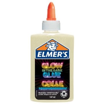 Elmers Karanlıkta Parlayan Yapıştırıcı Açık Bej