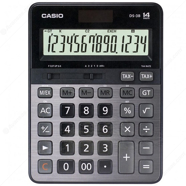 Casio Hesap Makinesi Masa Üstü 14 Hane DS-3B