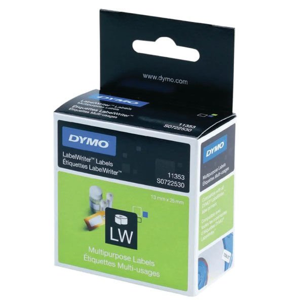 Dymo Label Writer Çok Amaçlı Etiket 1000 Lİ 24x12 MM 11353 S0722530