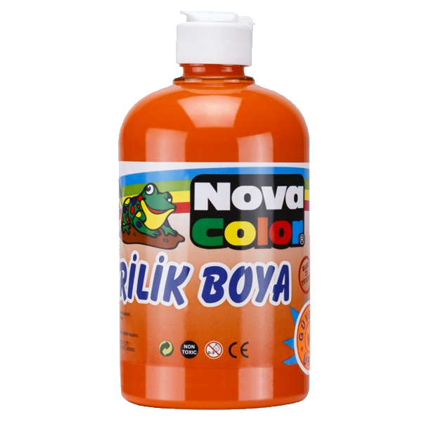 Nova Color Akrilik Boya 500 GR Turuncu NC-388