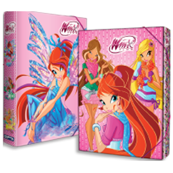 Gıpta Lastikli Kutu Dosya 25x35 Winx Club 3101